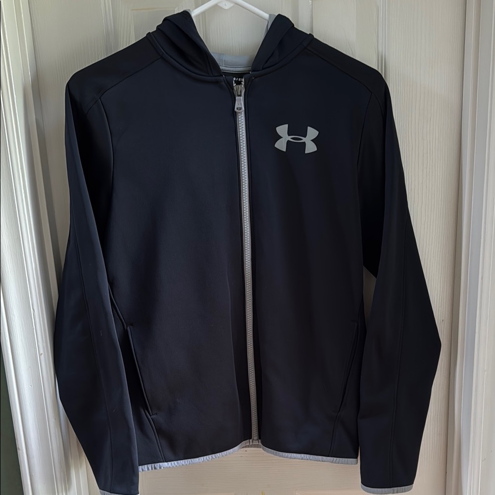 Under Armour Black Athletic Zip-Up Jacket